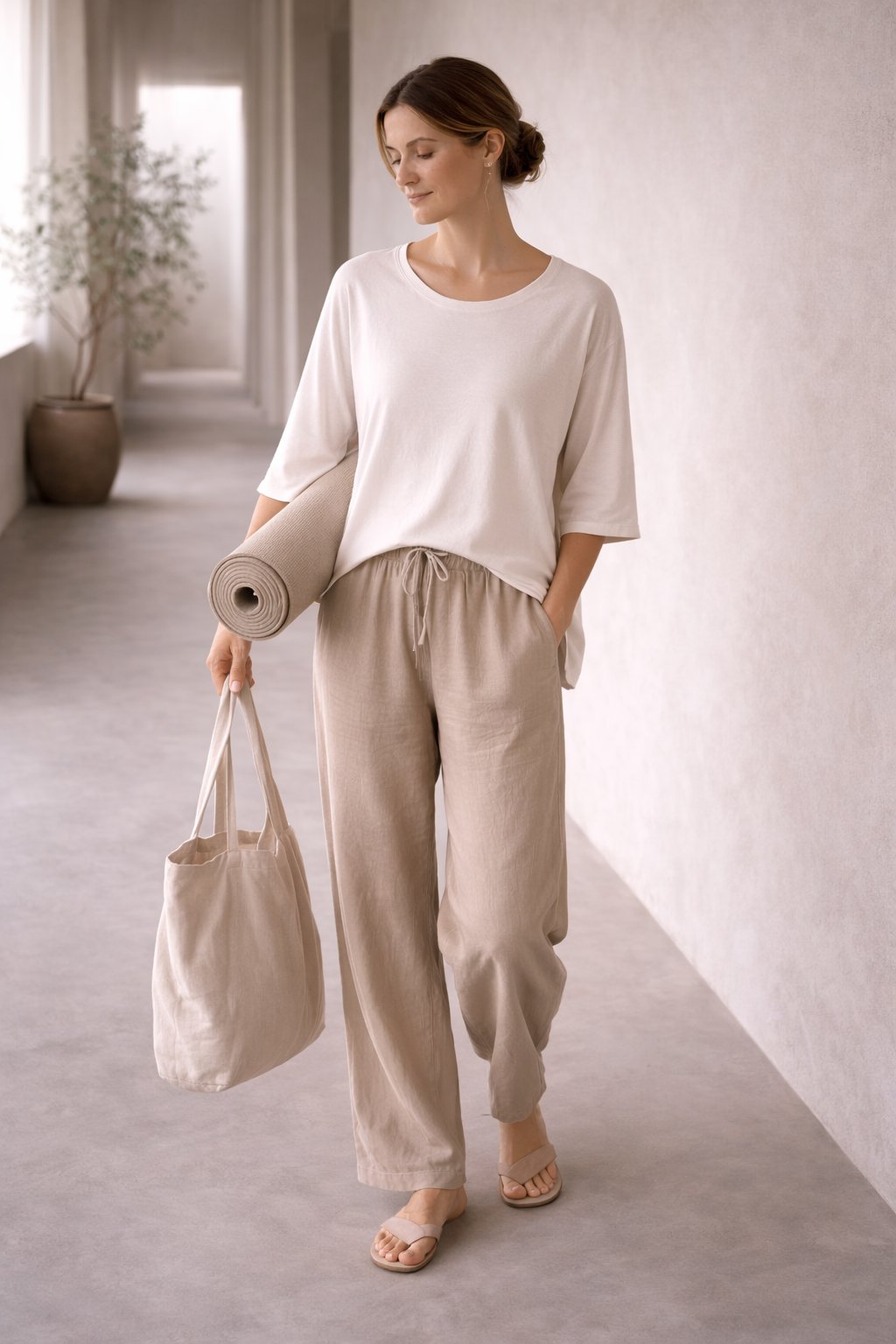 Studio Wide-Leg Trouser