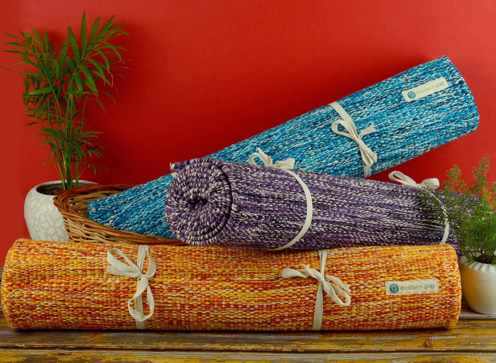 How to use a cotton yoga mat