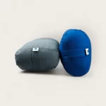 Modern Yogi Oblong Yoga Bolsters made with 100% cotton. Royal Blue & Gray Color