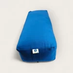 Modern Yogi Rectangular Yoga Bolster made with 100% cotton. Royal Blue Color