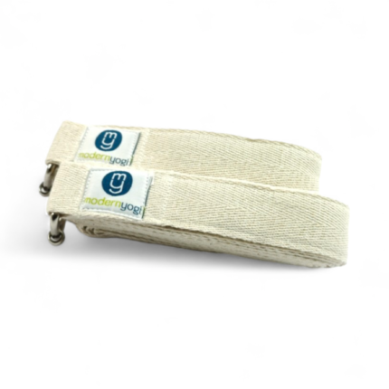 Cotton Yoga Strap | Color Ivory