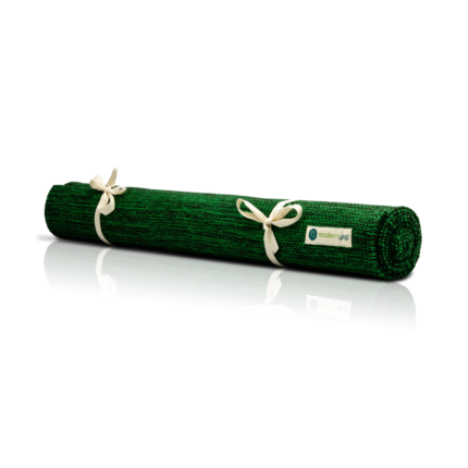 Handwoven 3mm cotton yoga mat by Modern Yogi, eco-friendly yoga mat. Natural Fabric, Hypoallergenic, Skin Friendly. Travel Lite , Light weight Mat