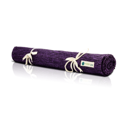 Handwoven 3mm cotton yoga mat by Modern Yogi, eco-friendly yoga mat. Natural Fabric, Hypoallergenic, Skin Friendly. Travel Lite , Light weight Mat