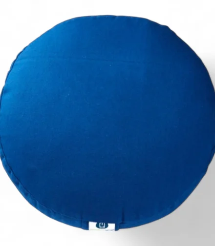 Meditation Cushion | Yoga Cushion | Kapok Filled | Color Blue