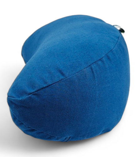 Moon Yoga Cushion | Kapok Filled | Color Blue