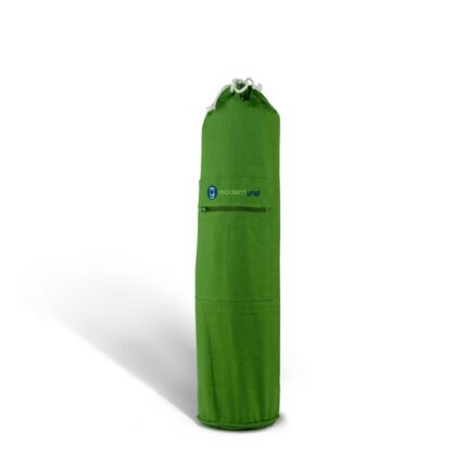 Premium Thick Cotton Yoga Mat bag | Drawstring Bag | Color Green